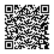 Código QR para número de telefone +17042288215