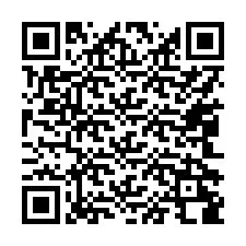 QR код за телефонен номер +17042288217