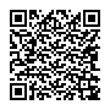 QR-koodi puhelinnumerolle +17042347046