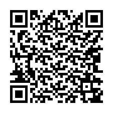 QR-Code für Telefonnummer +17042347556