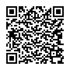 QR-koodi puhelinnumerolle +17042538082