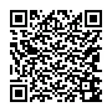 Codice QR per il numero di telefono +17042642161