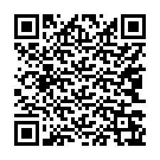 QR-код для номера телефона +17043267032