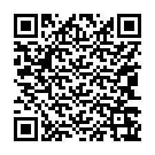 Kode QR untuk nomor Telepon +17043267970