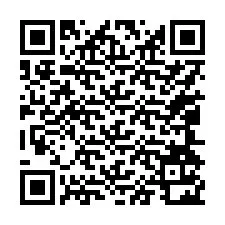 QR-code voor telefoonnummer +17044122719