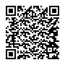 QR-koodi puhelinnumerolle +17044122723