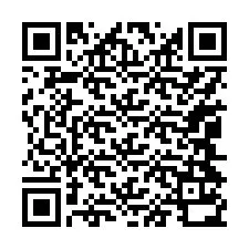 QR код за телефонен номер +17044130275