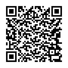 QR-koodi puhelinnumerolle +17044137425