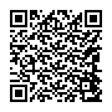 QR код за телефонен номер +17044453611