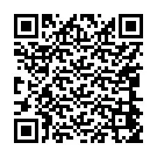 QR-код для номера телефона +17044455006