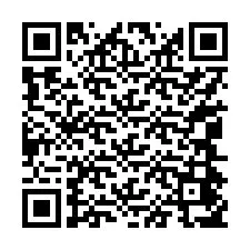 QR Code pour le numéro de téléphone +17044457070