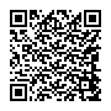 QR kód a telefonszámhoz +17044457414