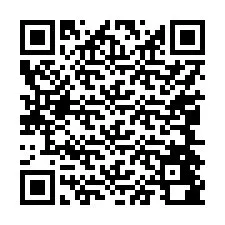 QR код за телефонен номер +17044480726