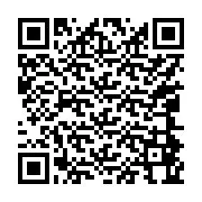 QR код за телефонен номер +17044864008