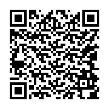 Kod QR dla numeru telefonu +17044904529