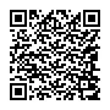 Código QR para número de telefone +17046017658