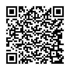 Kode QR untuk nomor Telepon +17046253066