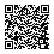 Codice QR per il numero di telefono +17046680779