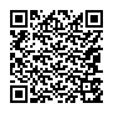 QR Code for Phone number +17047551075
