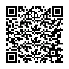 QR Code สำหรับหมายเลขโทรศัพท์ +17047646585