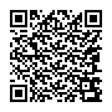 Codice QR per il numero di telefono +17047693418