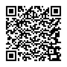 Codice QR per il numero di telefono +17047693421