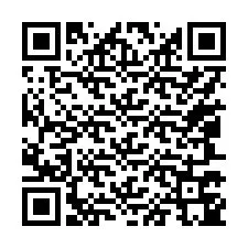 Codice QR per il numero di telefono +17047745019