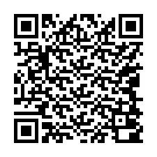 QR-Code für Telefonnummer +17048000038