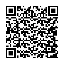 Kod QR dla numeru telefonu +17048003096