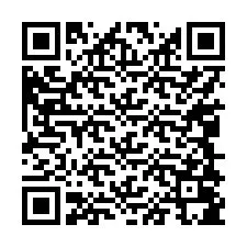 QR-код для номера телефона +17048085162