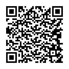 Código QR para número de teléfono +17048155523