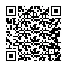 Codice QR per il numero di telefono +17048155793