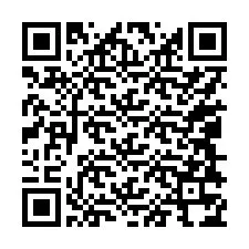 Kod QR dla numeru telefonu +17048374178