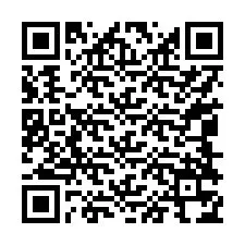 QR-koodi puhelinnumerolle +17048374680