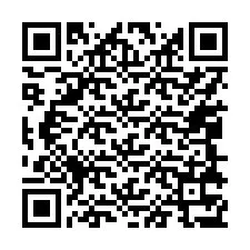 QR kód a telefonszámhoz +17048377847