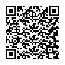 QR-Code für Telefonnummer +17048378121