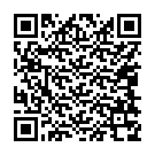 Codice QR per il numero di telefono +17048378583