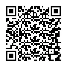 QR-code voor telefoonnummer +17049018054