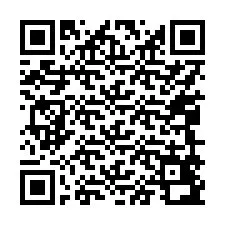 QR Code pour le numéro de téléphone +17049492413