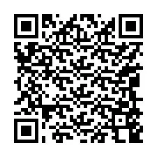 QR Code สำหรับหมายเลขโทรศัพท์ +17049548354