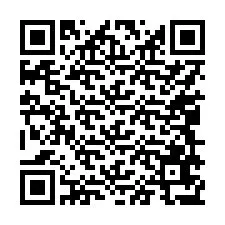 QR код за телефонен номер +17049677766