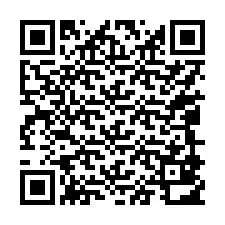 Código QR para número de teléfono +17049812148