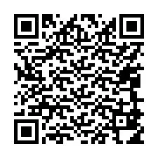 QR Code for Phone number +17049814007