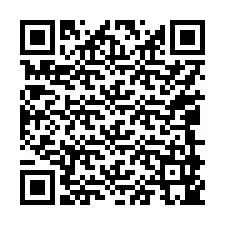 Código QR para número de teléfono +17049945248