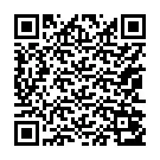 電話番号のQRコード +17052053475