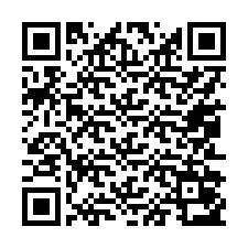 QR-koodi puhelinnumerolle +17052053477