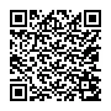 QR kód a telefonszámhoz +17052053589