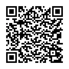 Código QR para número de teléfono +17052053640