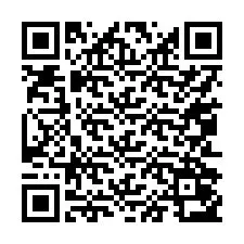 Código QR para número de teléfono +17052053672