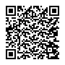 Codice QR per il numero di telefono +17052053706